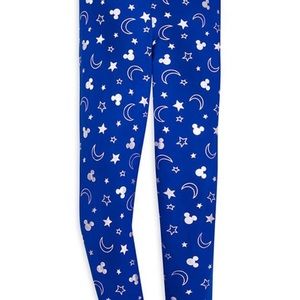 NEW Disney‎ Women's Leggings - Wishes Come True Blue XL